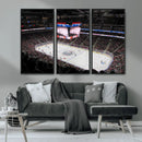 Rogers Place Edmonton Oilers Ice Hockey Stadium Wall Art,