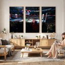 Rogers Arena Vancouver Canucks Ice Hockey Stadium Wall Art,
