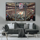 United Center Chicago Bulls Stadium Wall Art Canvas Print