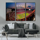 NC State Wolfpack Football Team Print - Raleigh by MyGreatCanvas | Canvas Wall Art Prints | Photo Prints & Wall Decor