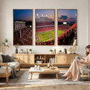 NC State Wolfpack Football Team Print - Raleigh