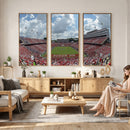 NC State Wolfpack Football Team Print Canvas- Raleigh