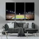 SMU Mustangs Football Team Print - Dallas Gerald J. Ford