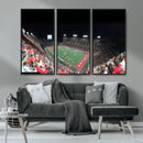 Houston Cougars Football Team Print - Houston TDECU Stadium by MyGreatCanvas | Canvas Wall Art Prints | Photo Prints & Wall Decor