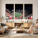 Houston Cougars Football Team Print - Houston TDECU Stadium