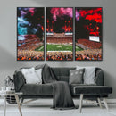 Virginia Tech Hokies Football Team Print - Blacksburg Lane