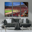 Wisconsin Badgers Football Team Print - Madison Camp Randall by MyGreatCanvas | Canvas Wall Art Prints | Photo Prints & Wall Decor