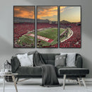 Camp Randall Stadium Wisconsin Badgers Large Wall Art Canvas