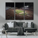 Wisconsin Badgers Football Team Print - Madison Camp Randall