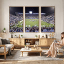 Brigham Young University Cougars Football Print Canvas -