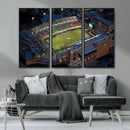 University of North Texas Mean Green Football Artwork,
