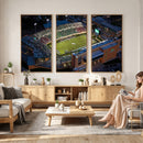 University of North Texas Mean Green Football Artwork,