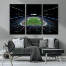 Denver Broncos Football Team Print Canvas- Denver Empower