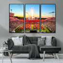 North Carolina State University Canvas Print, North Carolina