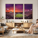 East Carolina University Pirates Football Print Canvas-