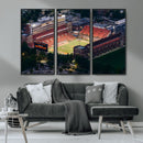 University of Illinois Fighting Illini Football Team Print -