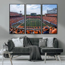 University of Illinois Fighting Illini Football Team Print by MyGreatCanvas | Canvas Wall Art Prints | Photo Prints & Wall Decor