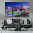 University of Kansas Jayhawks Football Team Print Canvas- by MyGreatCanvas | Canvas Wall Art Prints | Photo Prints & Wall Decor