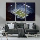 University of North Carolina Tar Heels Football Team Print - by MyGreatCanvas | Canvas Wall Art Prints | Photo Prints & Wall Decor