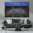 University of Michigan Wolverines Football Team Print - Ann by MyGreatCanvas | Canvas Wall Art Prints | Photo Prints & Wall Decor