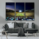 University of Michigan Wolverines Football Team Print - Ann by MyGreatCanvas | Canvas Wall Art Prints | Photo Prints & Wall Decor