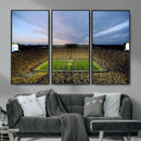Michigan Stadium Wall Art Canvas Print, Vibrant Game Day by MyGreatCanvas | Canvas Wall Art Prints | Photo Prints & Wall Decor