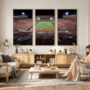 Boone Pickens Stadium Wall Art Oklahoma State Cowboys Print