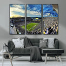 Framed USF Bulls Football Team Print - Tampa Raymond James by MyGreatCanvas | Canvas Wall Art Prints | Photo Prints & Wall Decor