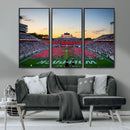NC State Wolfpack Football Team Print Wall Art - Raleigh