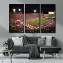 Indiana University Hoosiers Football Team Print Canvas by MyGreatCanvas | Canvas Wall Art Prints | Photo Prints & Wall Decor
