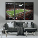 Miami Hurricanes Football Team Print Canvas- Miami Hard Rock