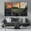 Michigan State Spartans Football Team Print - East Lansing