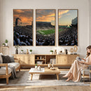 Michigan State Spartans Football Team Print - East Lansing
