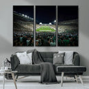 Framed Michigan State Spartans Football Team Print - East