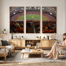 Syracuse University Orange Football Canvas Print, Football
