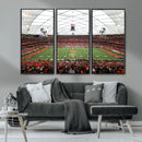 Syracuse University Orange Football Team Print - Syracuse by MyGreatCanvas | Canvas Wall Art Prints | Photo Prints & Wall Decor