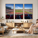 Ball State Cardinals Football Team Print - Muncie Scheumann