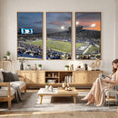 Memphis Tigers Football Team Print - Memphis Simmons Bank