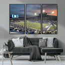 Memphis Tigers Football Team Print - Memphis Simmons Bank by MyGreatCanvas | Canvas Wall Art Prints | Photo Prints & Wall Decor