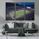 The University of Washington Huskies Football Team Print - by MyGreatCanvas | Canvas Wall Art Prints | Photo Prints & Wall Decor