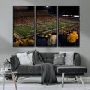 West Virginia Uni Mountaineers Football Team Print - Milan