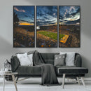 University of Wyoming Cowboys Football Team Print - Laramie by MyGreatCanvas | Canvas Wall Art Prints | Photo Prints & Wall Decor