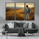 Jesus the Good Shepherd Wall Art Canvas Print -