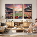 Oregon State Beavers Football Team Print - Corvallis Reser