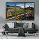 University of Wyoming Cowboys Football Team Print - Laramie by MyGreatCanvas | Canvas Wall Art Prints | Photo Prints & Wall Decor