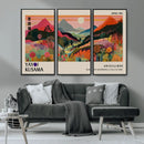 Yayoi 1986 Wall Art Print – Vibrant Sabi Sabi Japanese