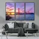 Golden Gate Bridge Wall Art Canvas Print – Framed San by MyGreatCanvas | Canvas Wall Art Prints | Photo Prints & Wall Decor