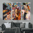 African American Jazz Art Music Abstract Wall Art Painting by MyGreatCanvas | Canvas Wall Art Prints | Photo Prints & Wall Decor