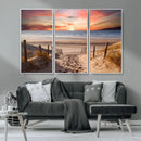 Sunset on the Sea Wall Art Canvas Print by MyGreatCanvas | Canvas Wall Art Prints | Photo Prints & Wall Decor