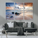 Serene Weather On The Beach Wall Art Canvas Print by MyGreatCanvas | Canvas Wall Art Prints | Photo Prints & Wall Decor